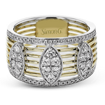 Right Hand Ring in 18k Gold with Diamonds