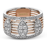 Right Hand Ring in 18k Gold with Diamonds