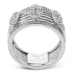 Right Hand Ring in 18k Gold with Diamonds