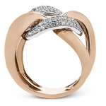Right Hand Ring in 18k Gold with Diamonds