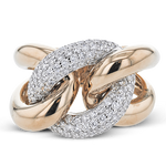 Right Hand Ring in 18k Gold with Diamonds