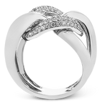 Right Hand Ring in 18k Gold with Diamonds