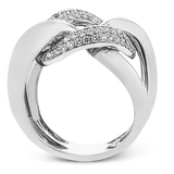 Right Hand Ring in 18k Gold with Diamonds