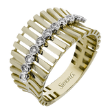 Right Hand Ring in 18k Gold with Diamonds
