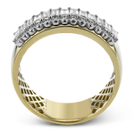 Right Hand Ring in 18k Gold with Diamonds