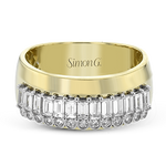 Right Hand Ring in 18k Gold with Diamonds