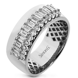 Right Hand Ring in 18k Gold with Diamonds