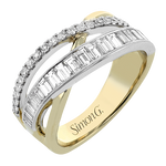 Right Hand Ring in 18k Gold with Diamonds