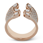 Right Hand Ring in 18k Gold with Diamonds