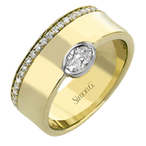 Right Hand Ring in 18k Gold with Diamonds