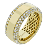 Right Hand Ring in 18k Gold with Diamonds