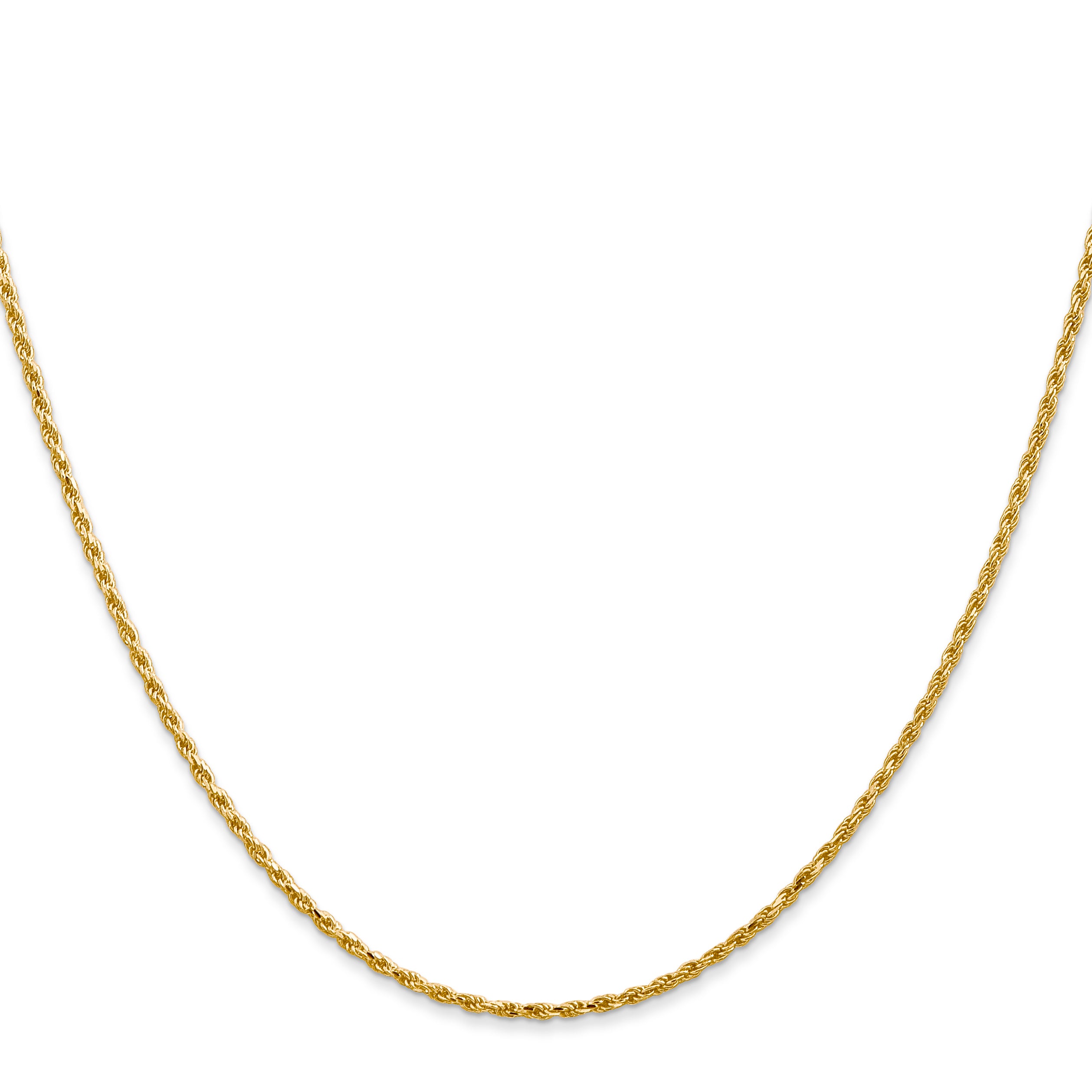 14k 1.3mm Solid D/C Machine-Made Chain