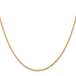14k 1.3mm Solid D/C Machine-Made Chain