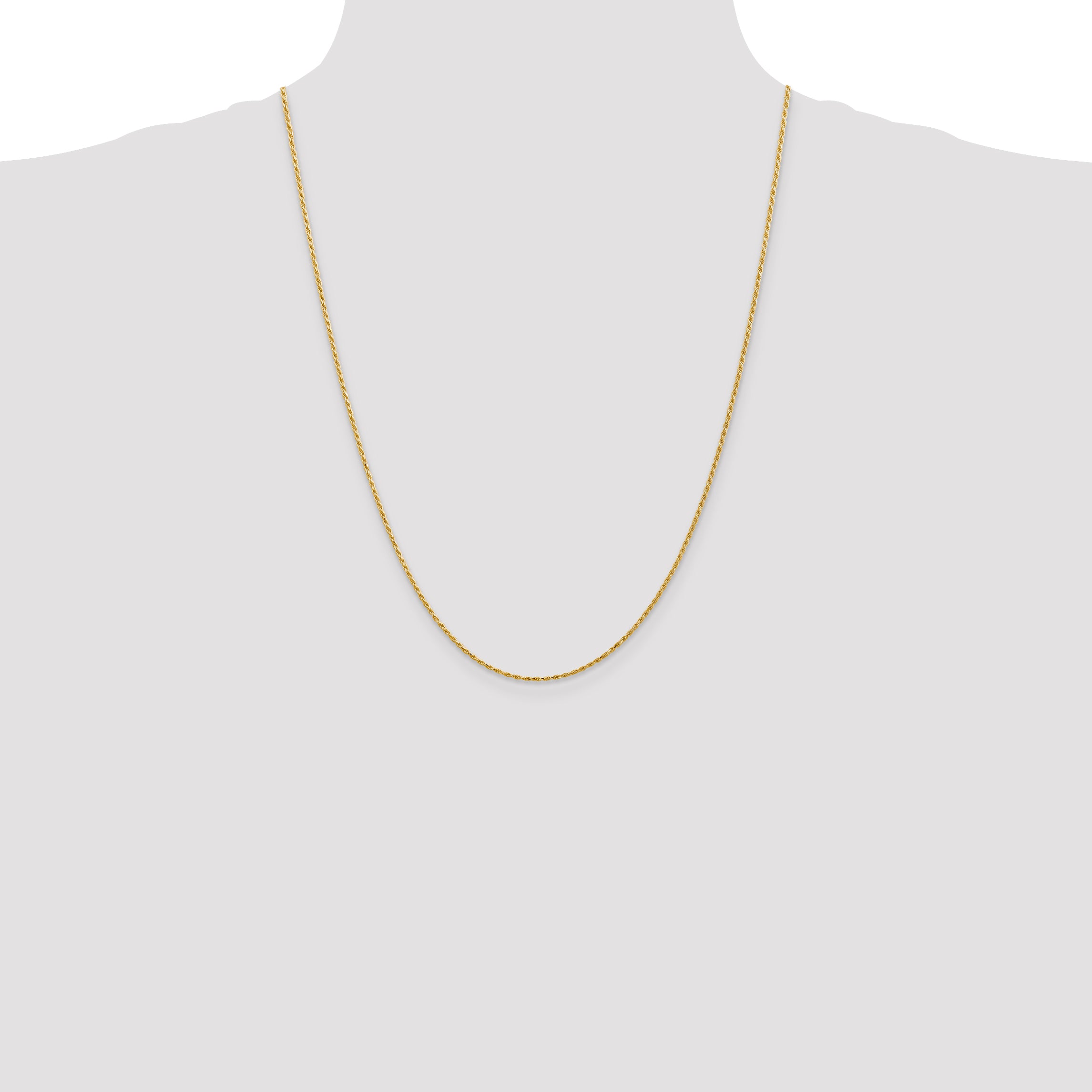14k 1.3mm Solid D/C Machine-Made Chain