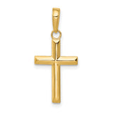 14k Small Cross Pendant