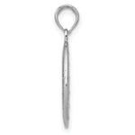 14k White Gold Miraculous Medal Pendant