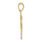 14k 4-Way Medal Pendant