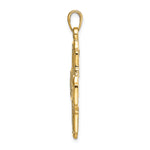14k Four-Way Medal Pendant
