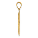 14k Saint Christopher Medal Pendant