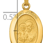14k Saint Joseph Medal Charm