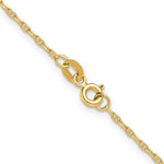 14k 1.5mm Mariners Link Chain