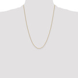 14k 1.5mm Mariners Link Chain