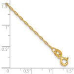 14k 1.5mm Mariners Link Chain