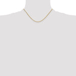 14k 1.8mm Mariners Link Chain