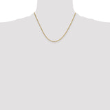 14k 1.8mm Mariners Link Chain