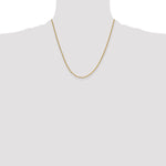 14k 1.8mm Mariners Link Chain