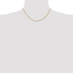 14k 2.35mm Mariners Link Chain