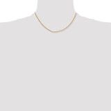 14k 2.35mm Mariners Link Chain