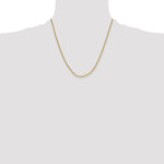14k 2.35mm Mariners Link Chain