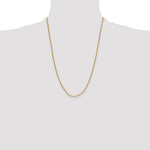 14k 2.35mm Mariners Link Chain