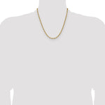 14k 3.5mm D/C Mariner Anchor Chain