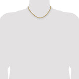 14k 4.1mm D/C Mariner Anchor Chain