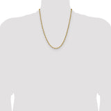 14k 4.1mm D/C Mariner Anchor Chain