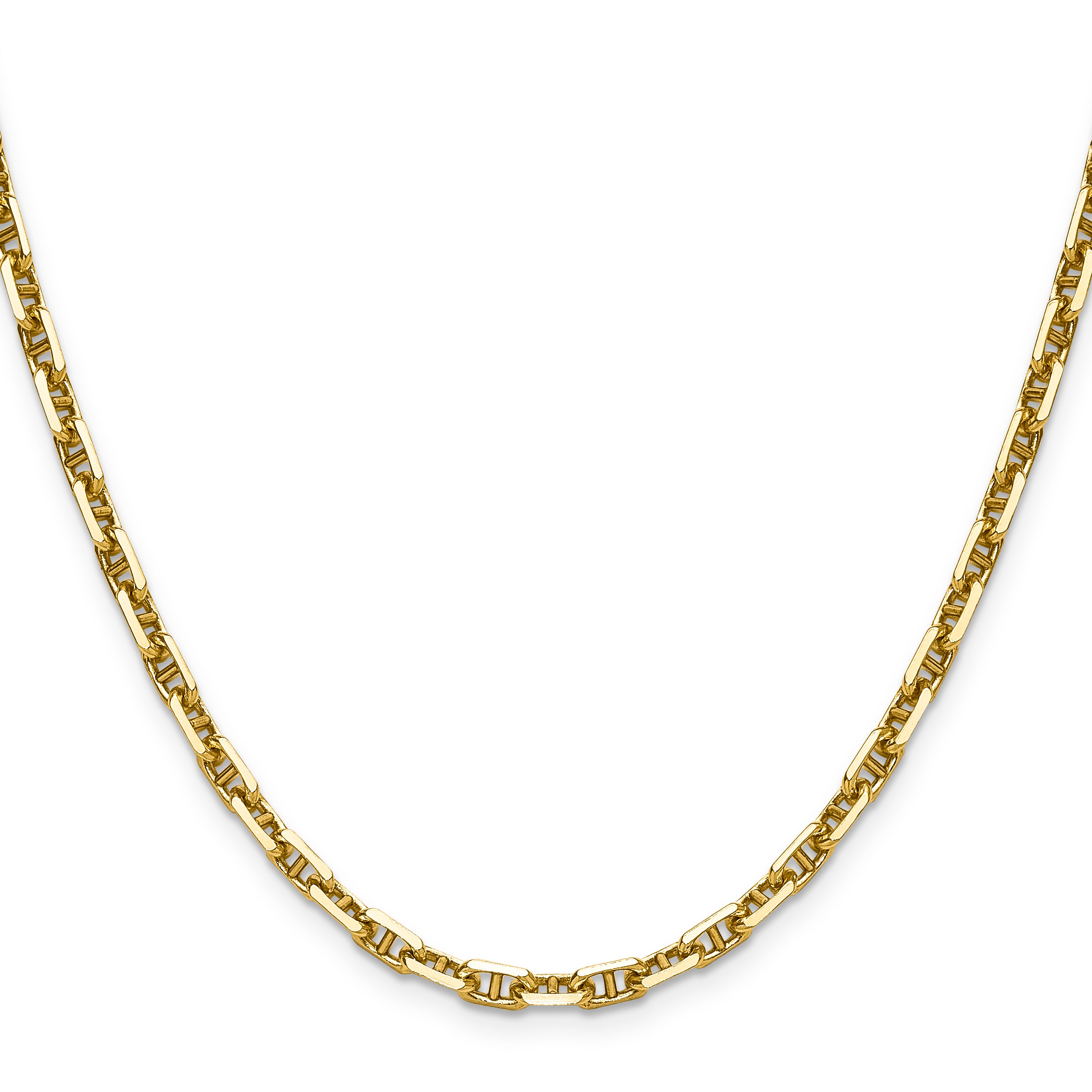 14k 4.1mm D/C Mariner Anchor Chain