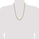 14k 5.0mm D/C Mariner Anchor Chain