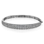 Bangle in 18k Gold with Diamonds