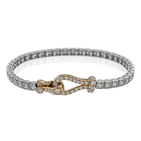 Bracelet in 18k Gold with Diamonds