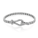 Bracelet in 18k Gold with Diamonds