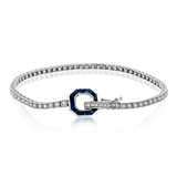 Bracelet in 18k Gold with Diamonds