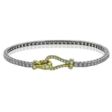 Bracelet in 18k Gold with Diamonds