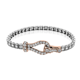 Bracelet in 18k Gold with Diamonds