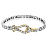 Bracelet in 18k Gold with Diamonds