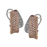Earring in 18k Gold with Diamonds