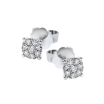Earring in 18k Gold with Diamonds