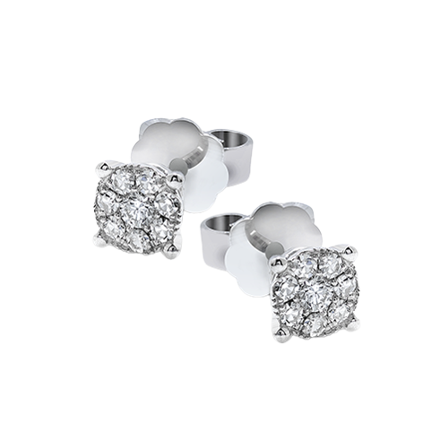 Earring in 18k Gold with Diamonds