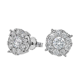 Earring in 18k Gold with Diamonds